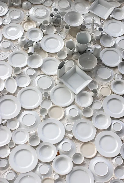 Le mur de porcelaine à Bâle, Suisse — Photo