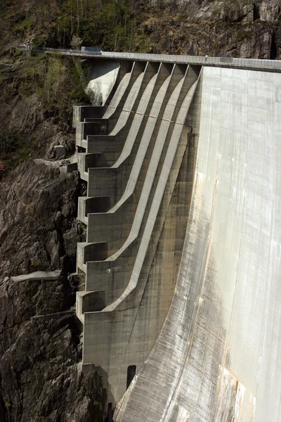 stock image Detail of Verzasca dam