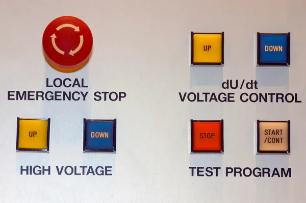 Ön panel kontrol düğmelerini — Stok fotoğraf