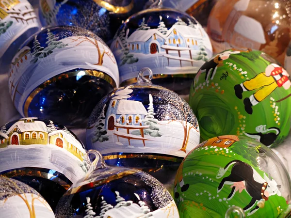 Colorful cristmas balls — Stock Photo, Image