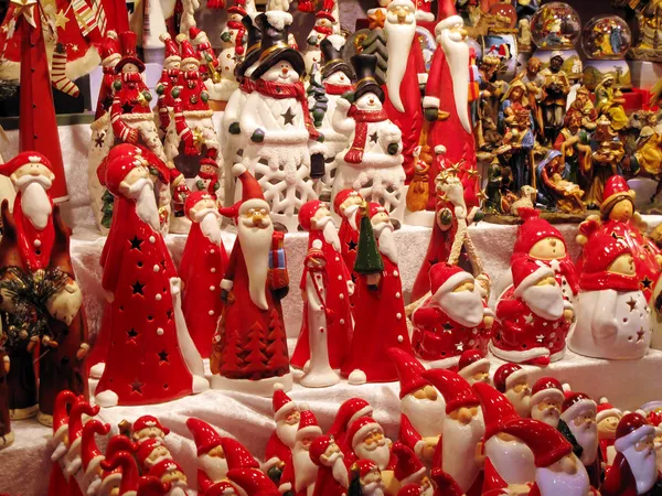 Figuras de Natal coloridas — Fotografia de Stock