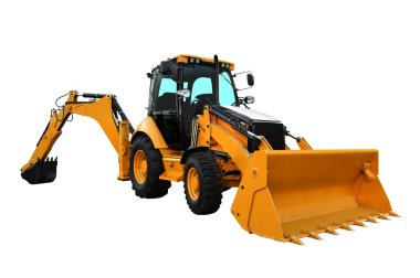 Excavator clipart