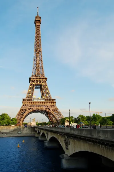 Ейфелева вежа в Парижі Стокова Картинка