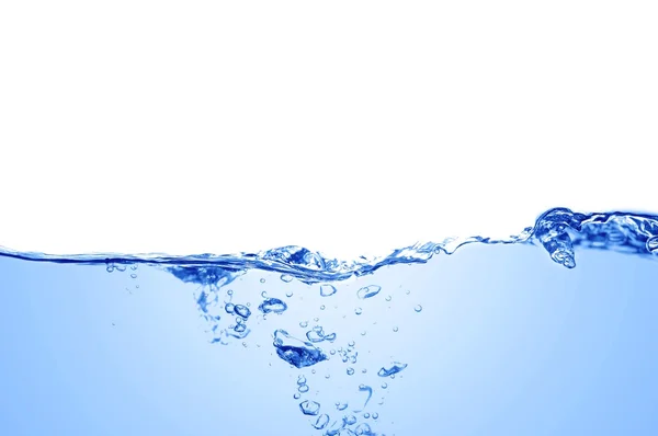 Olas de agua azul claro —  Fotos de Stock