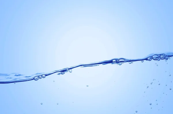 Mavi su dalgaları temizleyin — Stok fotoğraf