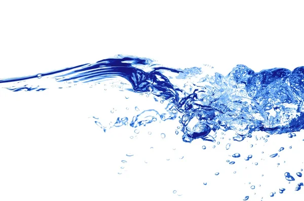 Καταργήστε το μπλε νερό κύματα — Φωτογραφία Αρχείου
