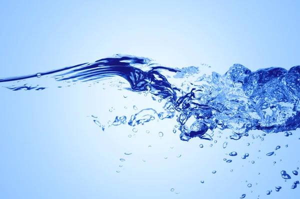 Καταργήστε το μπλε νερό κύματα — Φωτογραφία Αρχείου