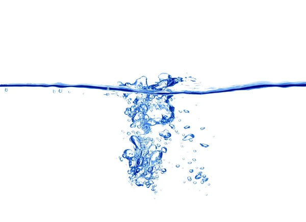 Olas de agua azul claro — Foto de Stock