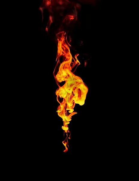 Pennacchio di fuoco — Foto Stock