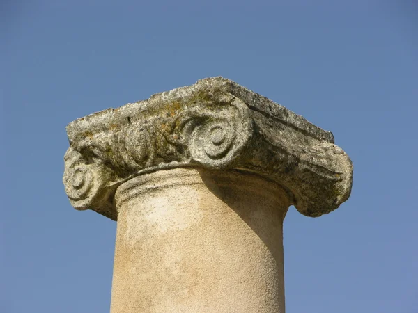 Ионическая колонна — стоковое фото