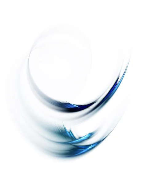 Dynamische blaue Kreisbewegung — Stockfoto