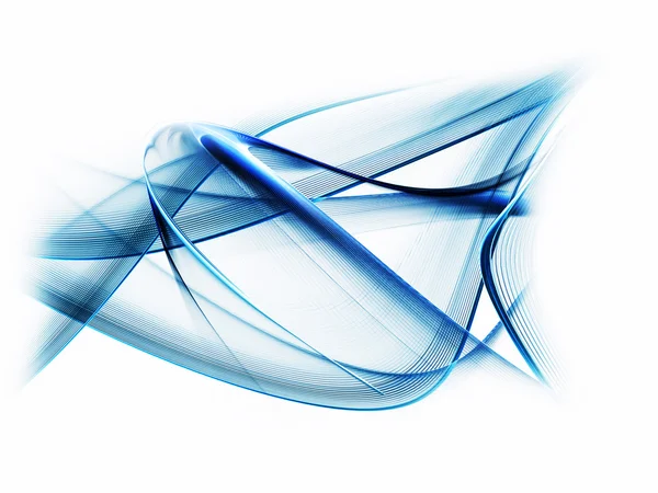 Mavi dalgalı hareket — Stok fotoğraf