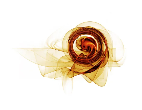 Dynamic golden circular motion — Stock Photo, Image