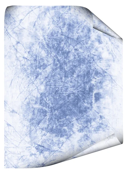 Blue antique paper scrolls — Stock Photo, Image