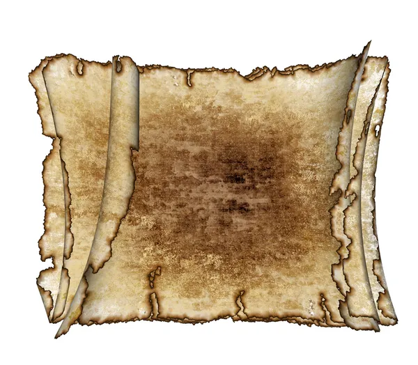 Üç Antik Kağıt kaydırır — Stok fotoğraf