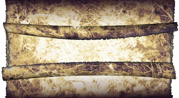 Grov antika pergament papper rullar — Stockfoto