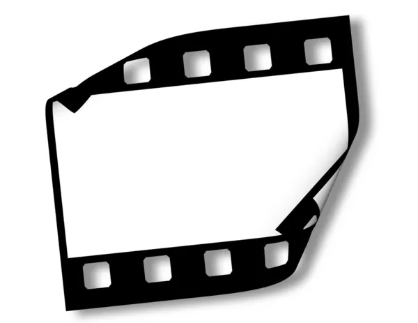 Blank film frame — Stock Photo, Image