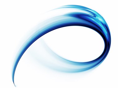 Blue speed, dynamic, motion clipart