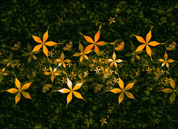 Floral grunge background — Stock Photo, Image