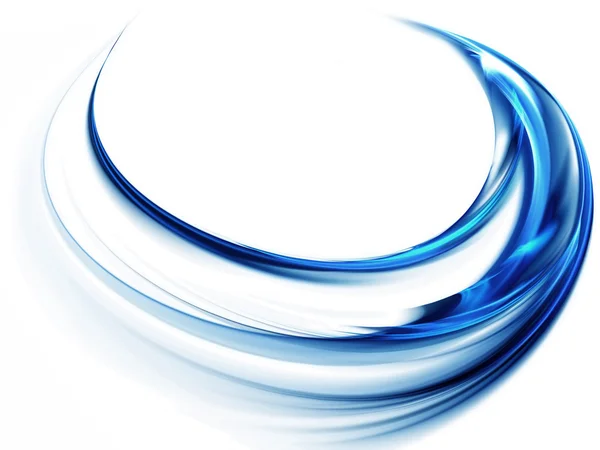 Whirlpool, movimento rotazionale blu — Foto Stock