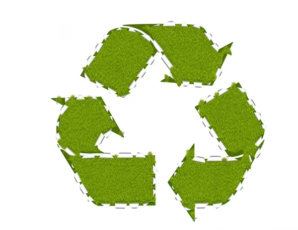 Reciclagem avanço — Fotografia de Stock