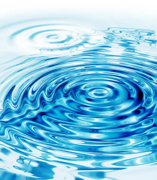 Kristal berraklığında su ripples Stok Resim
