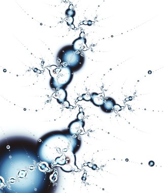 Crystal clear water splash clipart