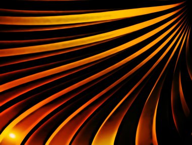 Wavy golden rays clipart