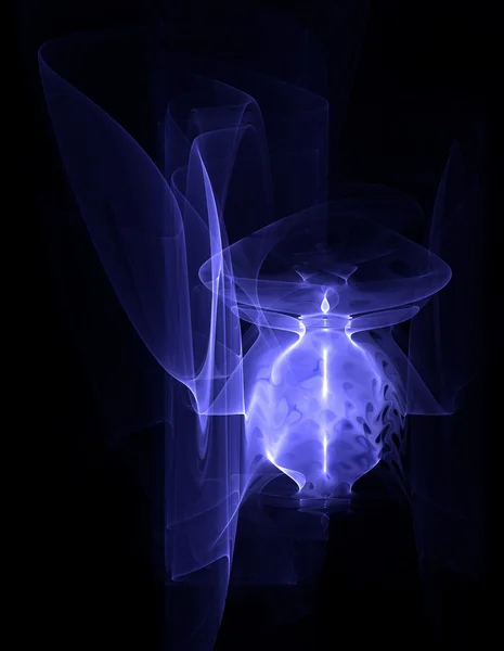 Mély tengeri lény, medúza — Stock Fotó