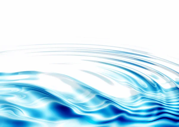 Fresh, crystal clear water ripples — Stock Photo, Image