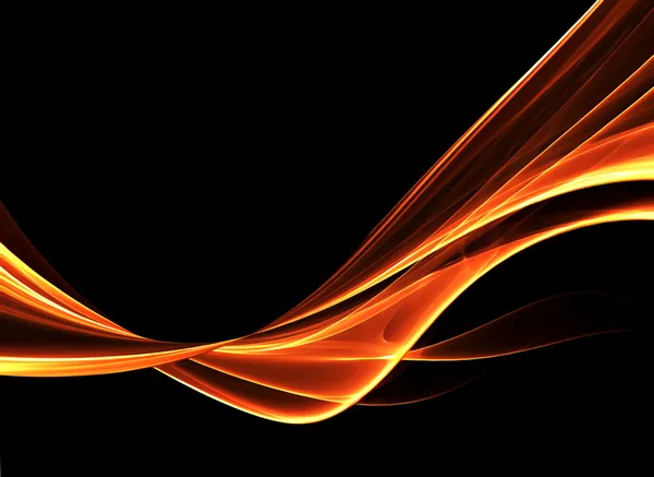 Oheň vlna barevné abstraktní pozadí — Stock fotografie