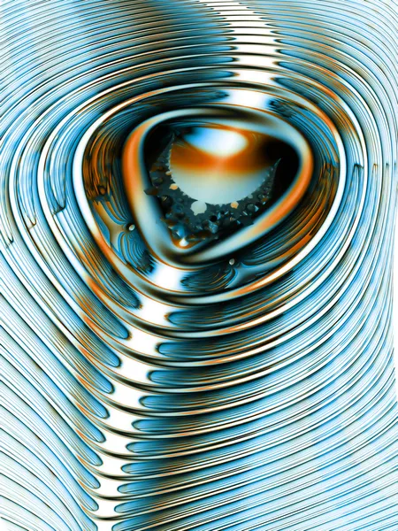Dynamické magnetické pole — Stock fotografie