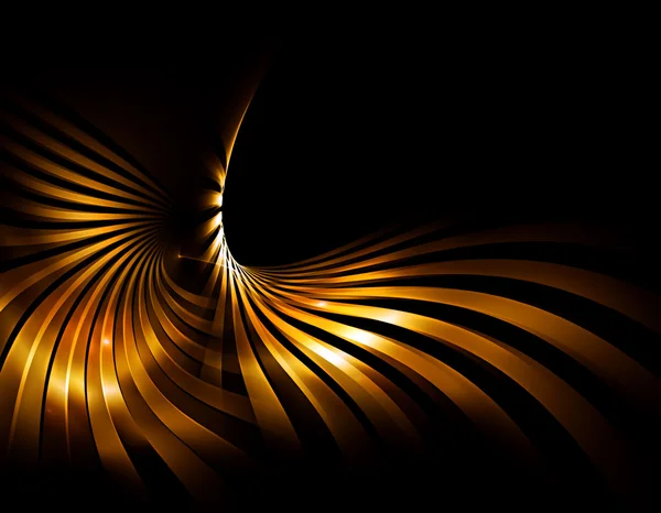 황금 광선 — 스톡 사진