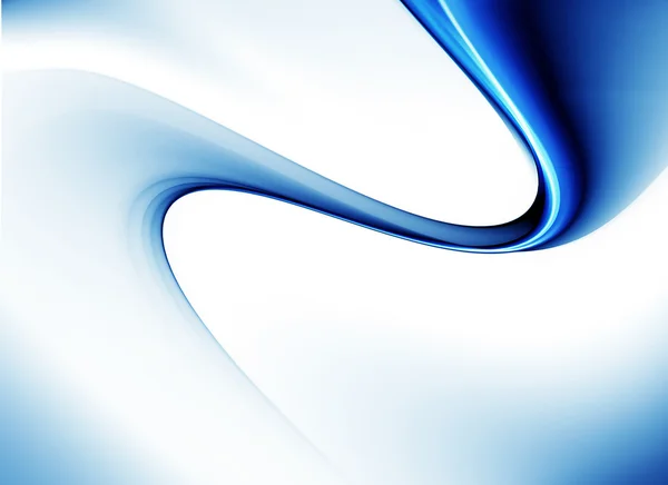 Blauwe beweging, stromende energie — Stockfoto
