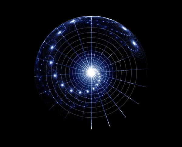 Universo espiral Imagen de stock