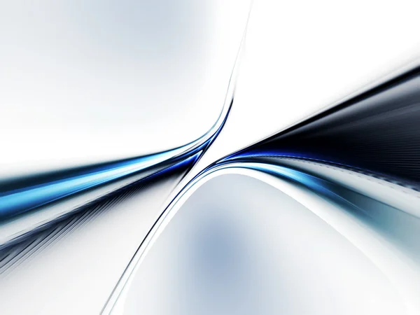 Линейное синее динамическое движение — стоковое фото