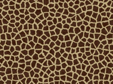 Giraffe spots, giraffe fur clipart