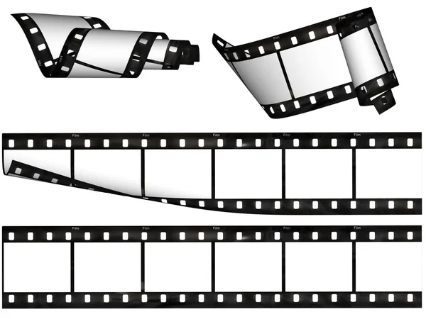 空白のフィルム ストライプ デザイン要素 ストックフォト