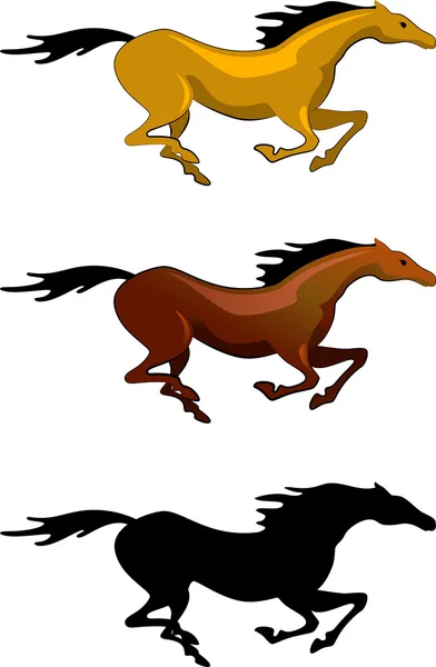 Cavallo — Vettoriale Stock