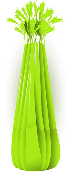 Celer řapíkatý — Stockový vektor
