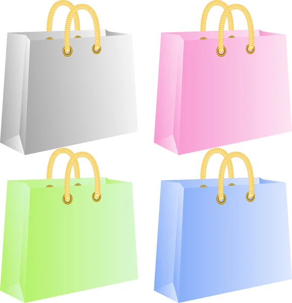 Shoppingväskor — Stock vektor