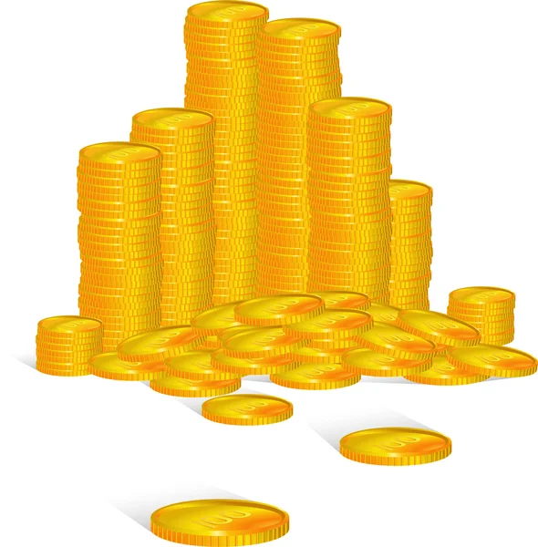 Монеты — стоковый вектор