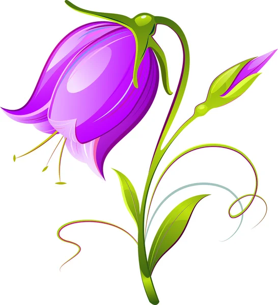 Λουλούδι κουδουνιών — Διανυσματικό Αρχείο