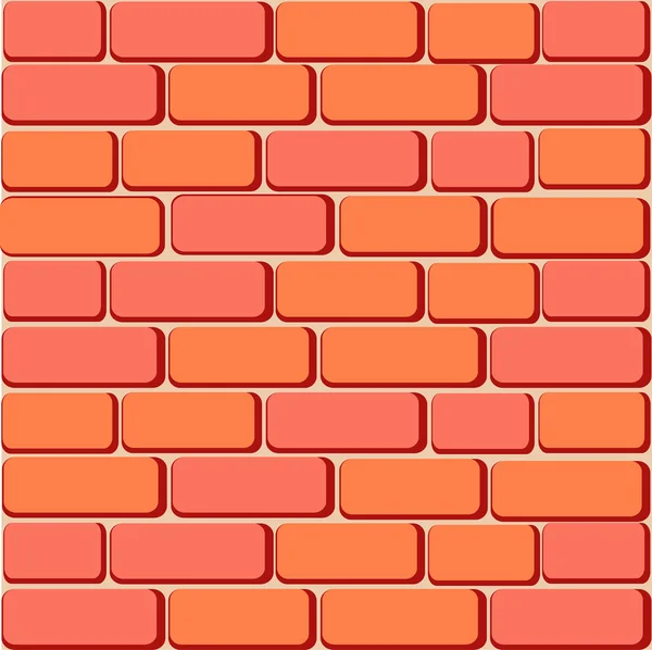 Ziegelmauer — Stockvektor