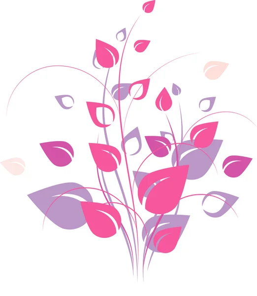 Floral design element — Stock Vector