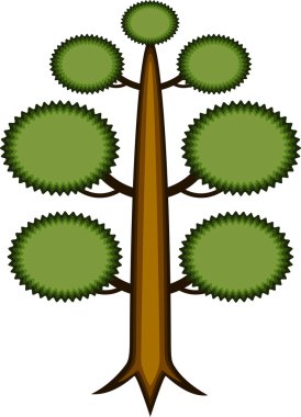 Abstract tree clipart