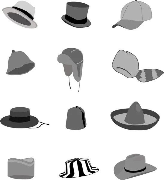 帽子のイラスト — ストックベクタ