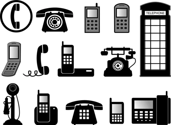 Telefon ilustracje — Wektor stockowy