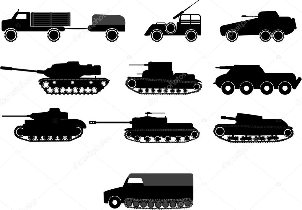 Tank and war machine vehicles
