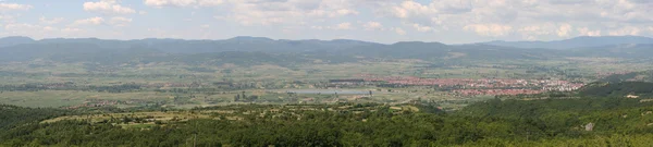 stock image Panorama of Pirot, Serbia